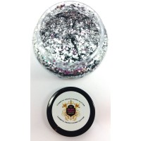 Chunky Glitter Pure Silver 50g (Pure Silver 50g)